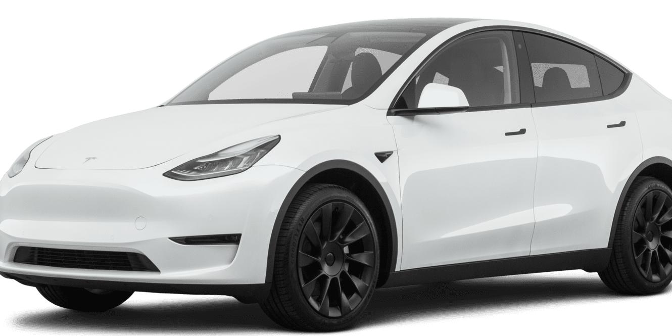 TESLA MODEL Y 2021 5YJYGDEE5MF064553 image